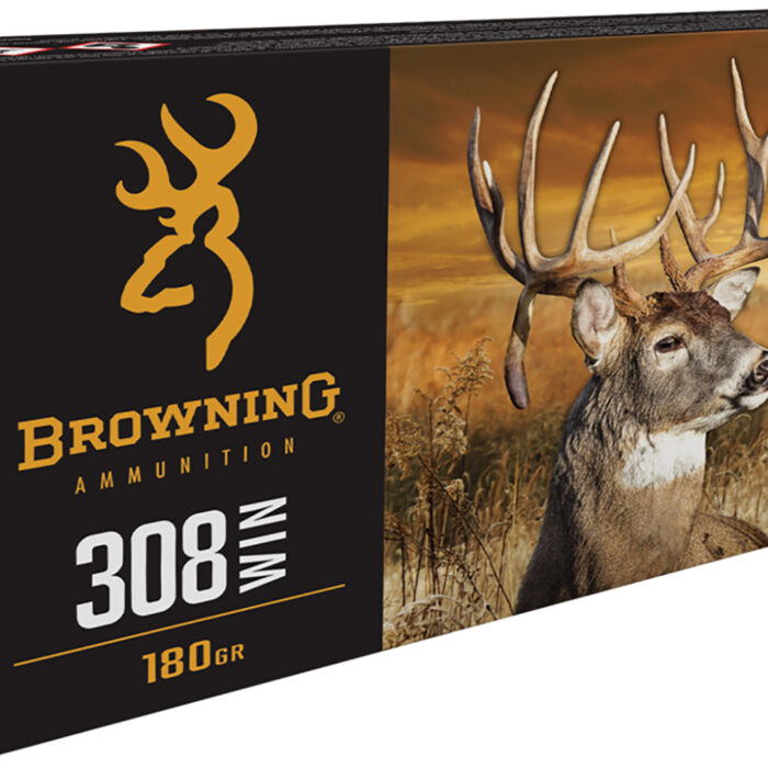 Browning Ammo B192103082 Max Point  308Win 168gr 20 Per Box/10 Case