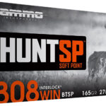 Ammo Inc 308165SPA20 Hunt 308Win 165gr Soft Point 20 Per Box/10 Case 1 163668