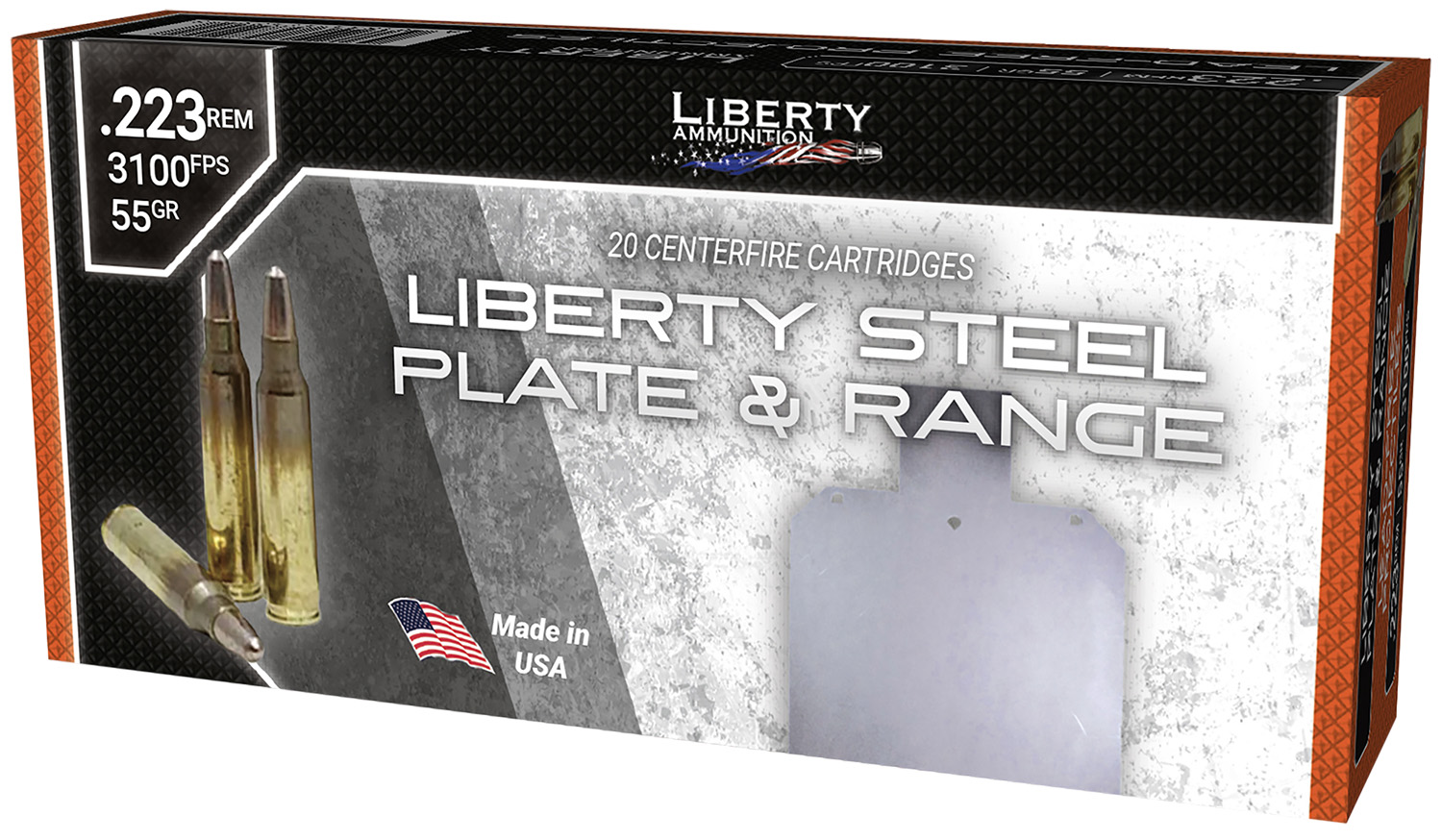 Liberty Ammunition LAR223070 223Rem 55gr 20 Per Box/10 Case 3 Liberty Ammunition LAR223070   223Rem 55gr 20 Per Box/10 Case