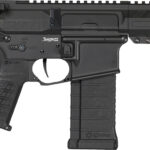 CMMG 54AE10FAB Banshee MK4 5.7x28mm 32+1, Black Nitride Medium Taper Threaded Barrel, EML 11" M-LOK Handguards, Black Armor Cerakote Aluminum Picatinny Rail Receiver, CMMG Zeroed Grips 1 166425