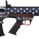 Citadel FRPS1218USA Pup Scout 12 Gauge Semi-Auto 3" 5+1 18.50" Steel Barrel, USA Flag Picatinny Rail Aluminum Receiver, Picatinny Handguards, Adj Cheek Riser Synthetic Stock, Black Polymer Grip 2 168045