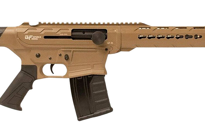 Gforce Arms GF2512FDE GF25  12 Gauge Semi-Auto 3" 5+1 20" Flat Dark Earth Cerakote Threaded Barrel Flat Dark Earth Cerakote Receiver, Black Synthetic Stock