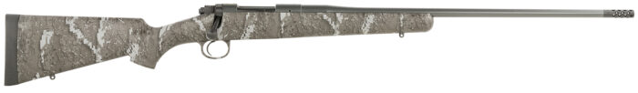 Kimber Mfg, Inc 3700820 Hunter Pro Desolve 308 Win 3+1 22" Satin Match Grade Barrel, Satin Stainless Steel Receiver, Desolve Blak Fixed Polymer Stock, Bipod