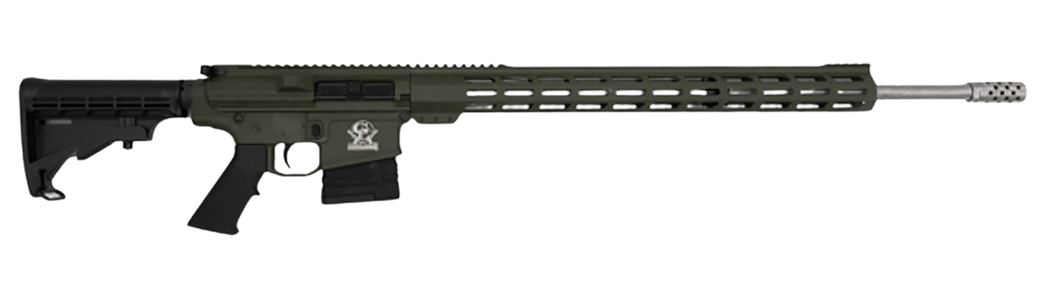 Great Lakes Firearms GL10243SSODG GLFA 243 Win 5+1 24" Stainless Threaded Barrel, OD Green Cerakote Picatinny Rail Aluminum Receiver, Adjustable Black Synthetic Stock, Mil-spec Polymer Grip 3 Great Lakes Firearms GL10243SSODG GLFA  243 Win 5+1 24" Stainless Threaded Barrel, OD Green Cerakote Picatinny Rail Aluminum Receiver, Adjustable Black Synthetic Stock, Mil-spec Polymer Grip