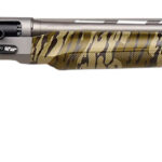 Gforce Arms GFTWO1228MO1 Two 12 Gauge Semi-Auto 3" 28" Matte Gray Vent Rib Barrel, Matte Gray Receiver, Adj Shim Mossy Oak New Bottomland Synthetic Stock 2 172400