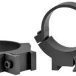 Warne 731M Rimfire 70/30 Horizontal Split Black Steel 30mm Tube Medium 3/8"/11mm Dovetail 2 172974