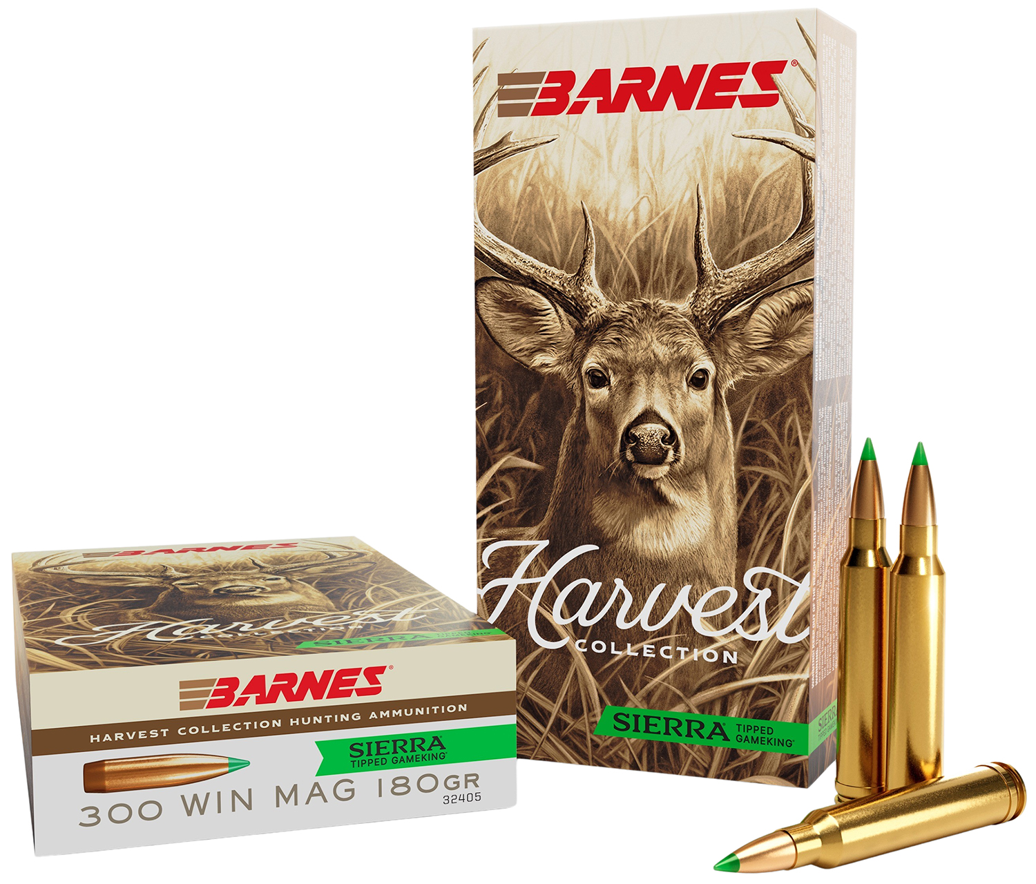 Barnes Bullets 32405 Harvest 300WinMag 180gr Sierra Tipped GameKing 20 Per Box/10 Case 3 Barnes Bullets 32405  Harvest 300WinMag 180gr Sierra Tipped GameKing 20 Per Box/10 Case