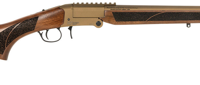 Gforce Arms GFTXP3520YT GFTXP  Youth 350 Legend 1rd 20" Bronze Cerakote Steel Barrel, Bronze Cerakote Picatinny Rail Steel Receiver, Fixed Walnut Wood Stock