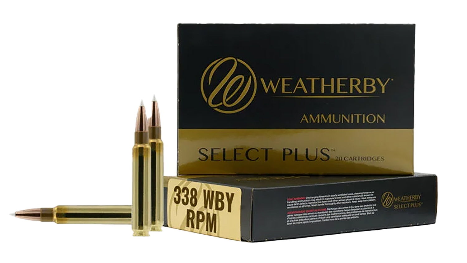 Weatherby B338185TTSX Select Plus 338WBY RPM 185gr TTSX Boat Tail 20 Per Box/10 Case 3 Weatherby B338185TTSX Select Plus  338WBY RPM 185gr TTSX Boat Tail 20 Per Box/10 Case