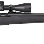 Mossberg 28247 Patriot w/Optic 350 Legend 4+1 22" Matte Blued Fluted Threaded Barrel, Matte Blued Drilled & Tapped Receiver, Fixed Black Synthetic Stock, Vortex Crossfire II 3-9x40mm 1 174385
