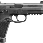FN 66102271 FNX w/Optic 45 ACP 15+1 5.30" Black Steel Threaded Barrel, Optic Ready/Serrated Stainless Steel Slide & Polymer Frame w/Picatinny Rail, Holosun 407C Red Dot, Ambidextrous 2 174877