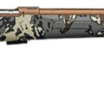 CZ-USA 02322 CZ 457 American Hunter 22 LR 5+1 20" Bronze Cerakote Steel Barrel, Bronze Cerakote Drilled & Tapped Steel Receiver, Veil Camo Fixed Synthetic Stock 2 177768