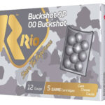 Rio Ammunition RB129 12Gauge 2.75" 00 Buck Shot 5 Per Box/50 Case 1 178777