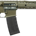 Black Rain Ordnance BROROTRM30A Bro M30A Sports South ROTR 300 Blackout Badlands Cerakote Aluminum Picatinny Rail Receiver Black Black Polymer Grip 2 179595 1