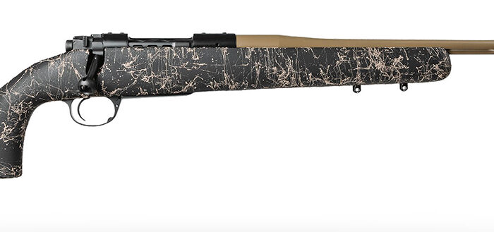 Kimber Mfg, Inc 3000926 Mountain Acsent Mojave 280 Ackley 4+1 24" Match Grade Threaded Barrel, Aluminum Receiver, Fixed Aluminum/Carbon Fiber Stock