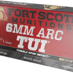 Fort Scott Munitions 6ARC-090-SCV2 Tumble Upon Impact (TUI) 6ARC 90gr Solid Copper Spun 20 Per Box/10 Case 2 182982