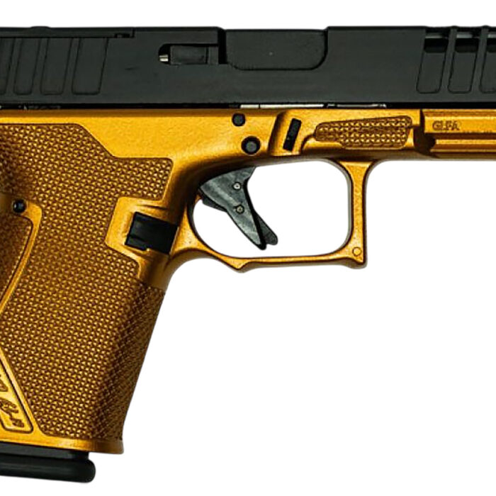 Great Lakes Firearms GL19GCPR Striker  Compact Frame 9mm Luger 15+1 4" Black Nitride Barrel, Optic Cut/Serrated/Window Cut Slide, Polymer Frame, RMR Footprint, Ambidextrous