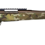Mossberg 28284 Patriot Compact 7mm PRC 3+1 20" Patriot Brown Cerakote Threaded Bull Barrel, Patriot Brown Cerakote Steel Receiver w/Picatinny Rail, MultiCam Fixed Synthetic Stock 1 184736