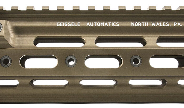 Geissele Automatics 05190S Super Modular Rail HK DDC Aluminum 10.50" Long