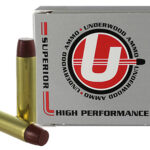 Underwood Ammo 726 Gas Check 460S&WMag 360gr Hard Cast Long Wide Nose 20 Per Box/10 Case 1 186117