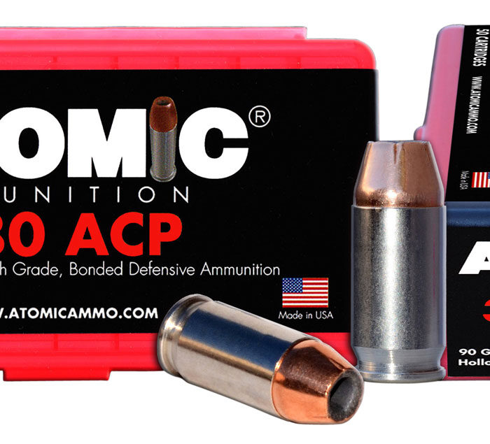 Atomic Ammunition 00414 Pistol Precision Craft 380ACP 90gr Hollow Point 50 Per Box/10 Case