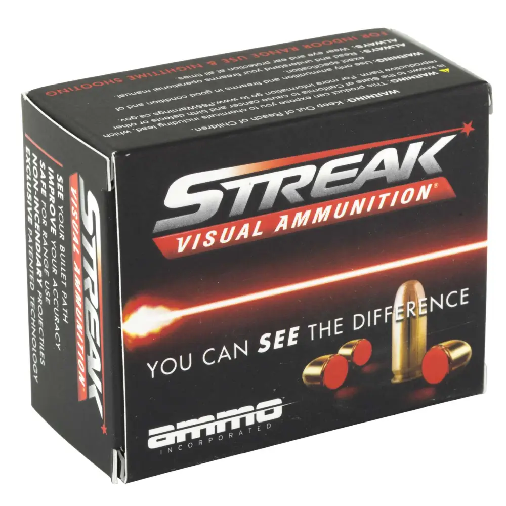 AMMO INC STREAK 380ACP 100G TMC RED 20RD BX 4 AMMO INC STREAK 380ACP 100G TMC RED 20RD BX - Image 2