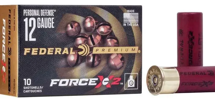 FEDERAL 12GA 2 3/4" 9 PELLETS FORCE X2 00-BUCK 10 RD/BX 5 BX/CS