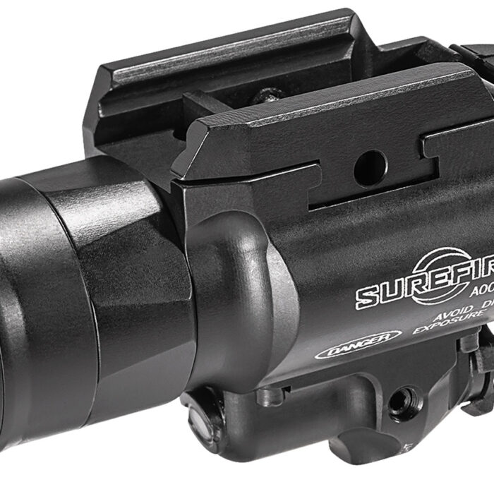 SureFire X400UHAGN X400UH-A-GN Ultra Masterfire Black Anodized 1000 Lumens White LED/Green Laser