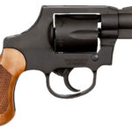 Rock Island 51280 M206 Small Frame 38 Special 6rd 2" Black Parkerized Steel Barrel, Cylinder & Frame, Checkered Wood Grip, Transfer Bar Safety, Concealed Hammer 2 35255