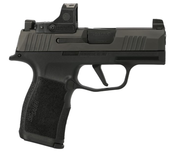 SIG SAUER P365X 9MM BLK ROMEO RS 3" 12+1 3 SIG SAUER P365X 9MM BLK ROMEO RS 3" 12+1