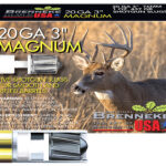 Brenneke SL203M Magnum 20Gauge 3" 1oz Slug Shot 5 Per Box/50 Case 1 37897