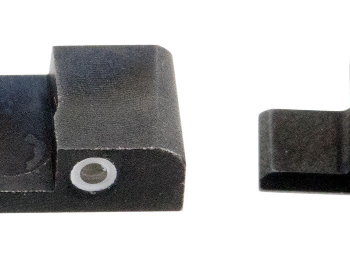 AmeriGlo SG161 Classic Tritium Sight Set for Sig Sauer  Green Tritium White Outline Front Sight-Green Tritium White Outline Rear Sight