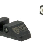Night Fision GLK001003WGW Tritium Night Sights For Glock Green Tritium White Outline Front Sight- Green Tritium White Outline Rear Sight Glock 17/17L/19/22 1 41401