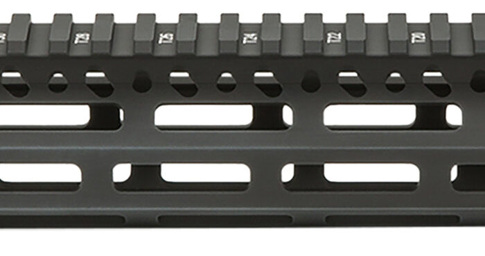 BCM MCMR9556BLK BCMGunfighter MCMR 9" M-LOK, Free-Floating Style Made of Aluminum with Black Anodized Finish for AR-Platform