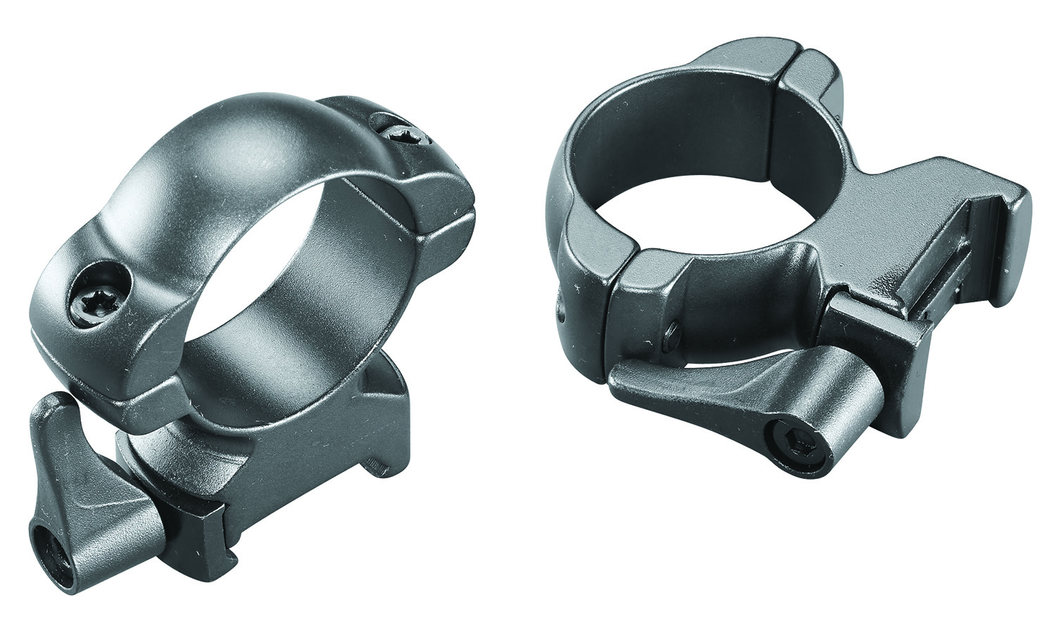 Weaver Mounts 49335 Lever Lok Matte Black 30mm High 3 Weaver Mounts 49335 Lever Lok  Matte Black 30mm High