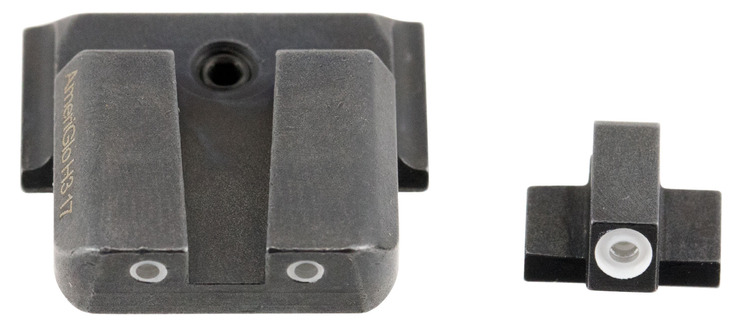 AmeriGlo SW801 Classic Tritium Sight Set for Smith & Wesson M&P Green Tritium White Outline Front Sight-Green Tritium White Outline Rear Sight 3 AmeriGlo SW801 Classic Tritium Sight Set for Smith & Wesson M&P  Green Tritium White Outline Front Sight-Green Tritium White Outline Rear Sight