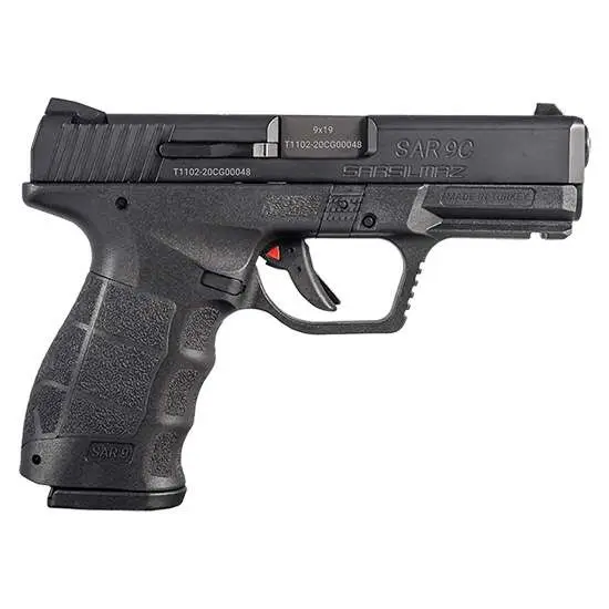 SAR USA SAR9 COMPACT BLACK 9MM PSTL 3 SAR USA SAR9 COMPACT BLACK 9MM PSTL