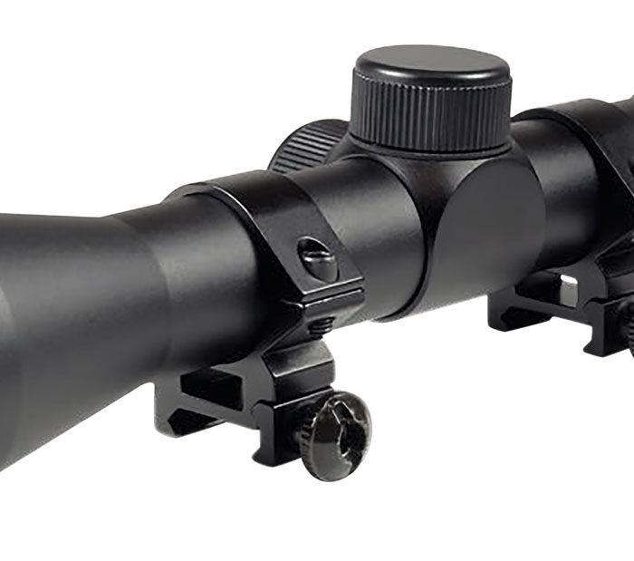 TruGlo TG-85043XB Buckline  Black Anodized 4x32mm 1" Tube Duplex Reticle