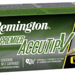 Remington Ammunition 29174 Premier Accutip-V 222Rem 50gr AccuTip V Boat Tail 20 Per Box/10 Case 1 56167