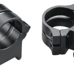 Weaver Mounts 49049 Quad Lock Detachable Rings Matte Black 1" Extra High 2 58062