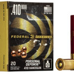 Federal PD412JGE000 Premium Personal Defense 410Gauge 2.50" 7/16oz 000BuckShot 20 Per Box/10 Case 1 59185