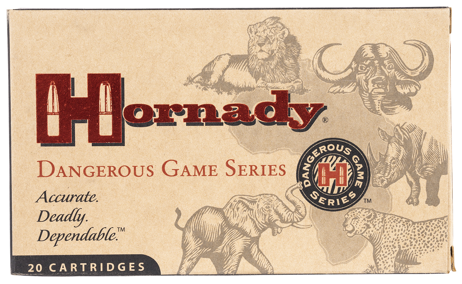 Hornady 82303 Dangerous Game 9.3mmx62Mauser 286gr InterLock Spire Point Recoil Proof 20 Per Box/6 Case 3 Hornady 82303 Dangerous Game  9.3mmx62Mauser 286gr InterLock Spire Point Recoil Proof 20 Per Box/6 Case
