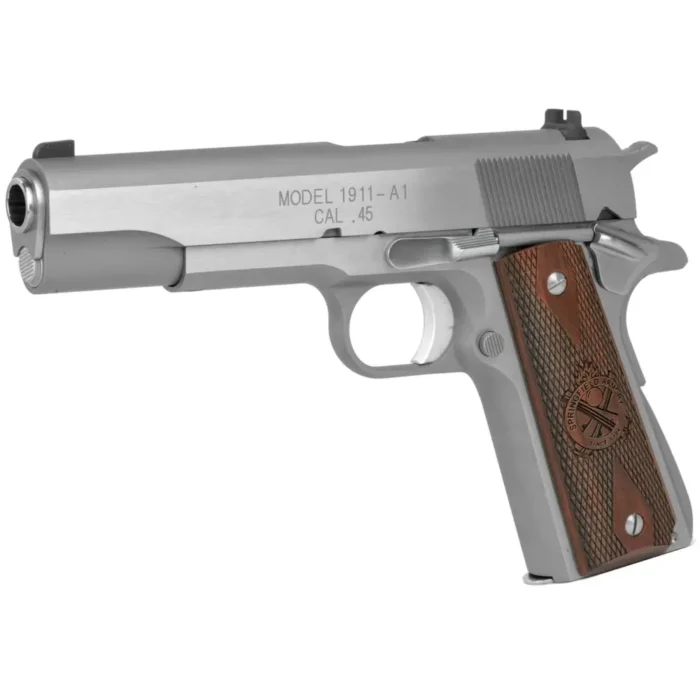 SPRINGFIELD ARMORY 1911 A1 MIL-SPEC 45ACP 5" STS CA COMPLIANT - Image 2