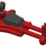 MTM Case-Gard KSR-30 K-Zone Shooting Rest Rifle/Handgun Red Plastic 2 74527