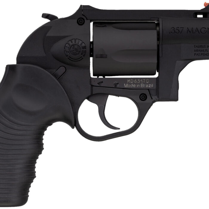 Taurus 2605021PLY 605 Poly Protector 38 Special +P or 357 Mag 5 Shot 2" Black Finish Barrel, Matte Black Oxide Finish Cylinder, Black Finish Polymer Frame & Black Ridged Rubber Grip