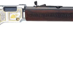 Henry H004LE Golden Boy Law Enforcement Tribute Lever Action 22 Short,Long,LR 16 LR/21 Short 20" Nickel Plated American Walnut Right Hand 2 77855