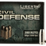 Liberty Ammunition LACD380023 Civil Defense 380ACP 50gr Lead Free Fragmenting Hollow Point 20 Per Box/50 Case 2 90776