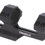 TruGlo TG8963B One-Piece Tactical Scope Mount Scope Mount/Ring Combo Black 1" 2 91288
