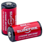 SureFire SF6BC 123A Batteries Red/Black 3.0 Volts 1,500 mAh (6) Single Pack Clamshell 1 9886