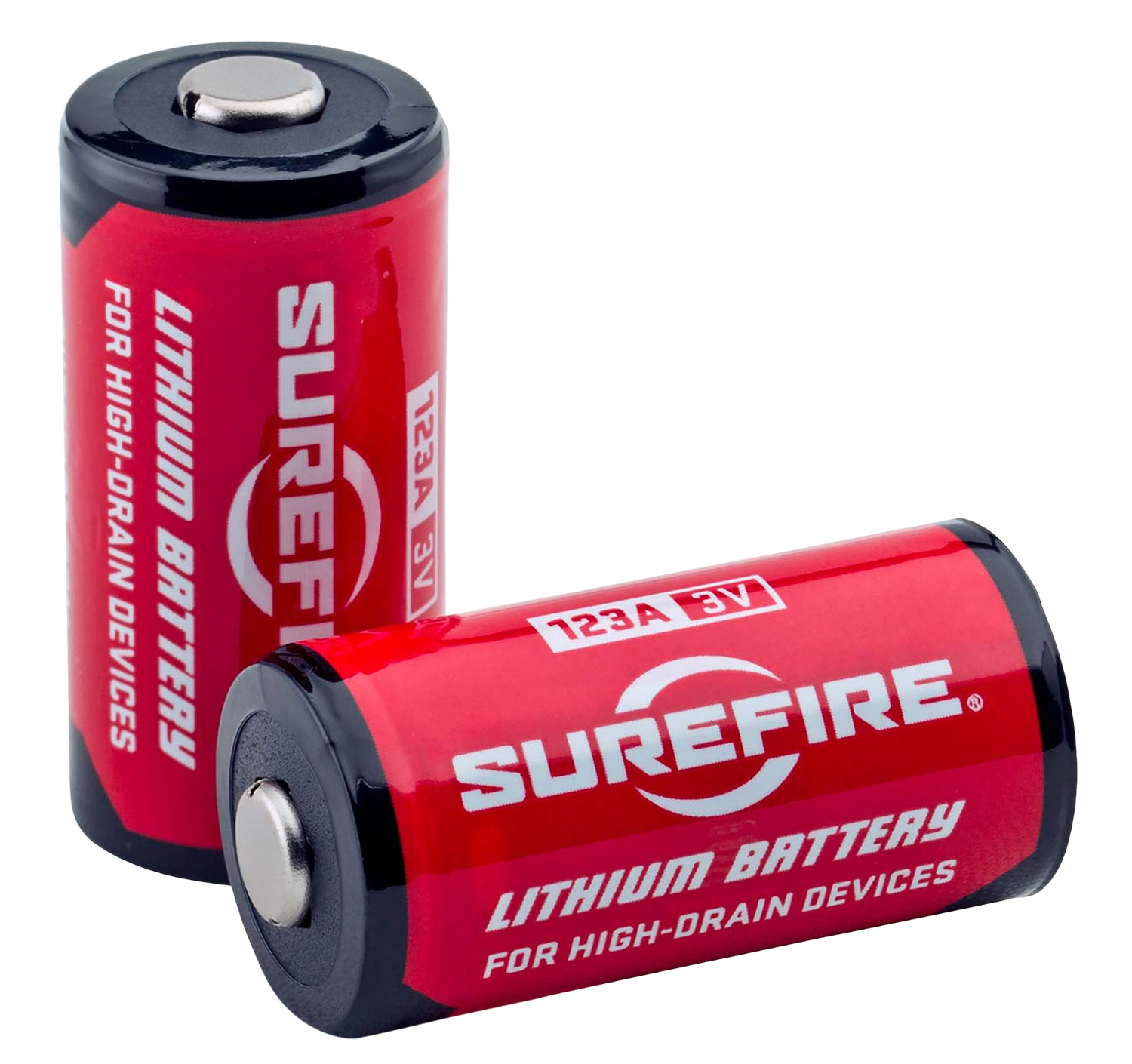SureFire SF6BC 123A Batteries Red/Black 3.0 Volts 1,500 mAh (6) Single Pack Clamshell 3 SureFire SF6BC 123A Batteries Red/Black 3.0 Volts 1,500 mAh (6) Single Pack Clamshell